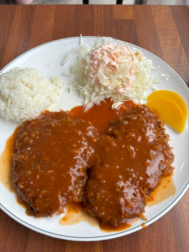  연신내맛집 왕돈까스 왕냉면 솔찍후기