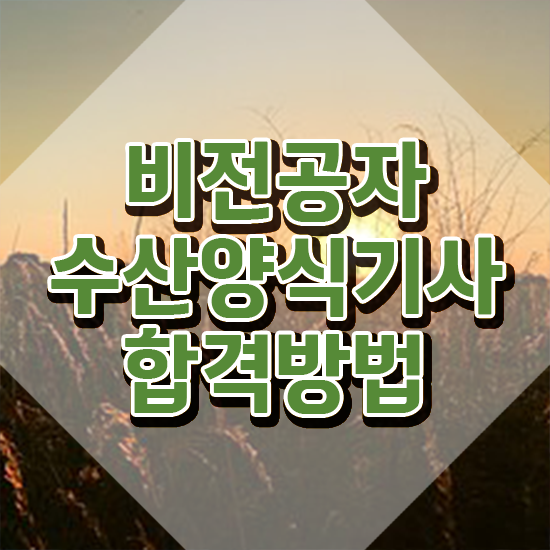  수산양식기사 시험자격 수산양식기사 시험응시조건 집에서 온라인으로 쉽고 빠르게 끝낸 노하우