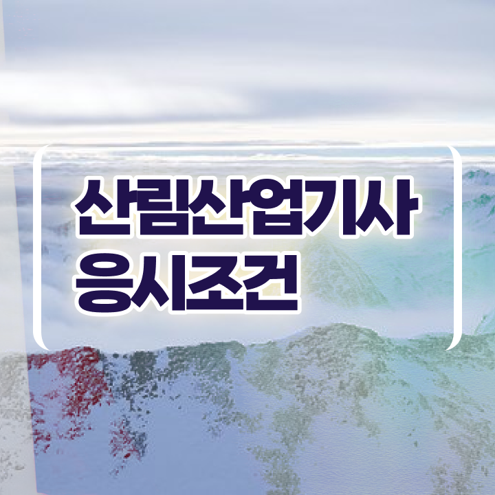  산림산업기사 시험 준비물 산림산업기사 시험응시자격 온라인으로 빠르게 완료한 비법
