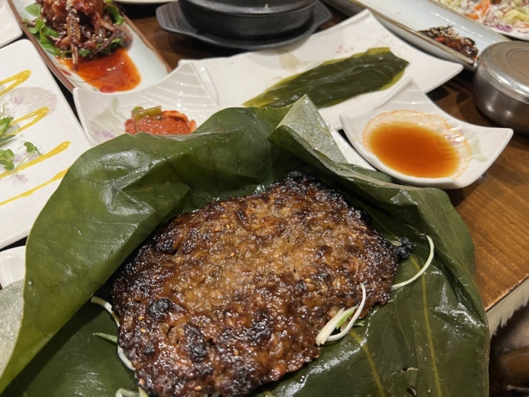  영암 맛집 돌쇠정, 연잎떡갈비정식, 가족모임장소 추천