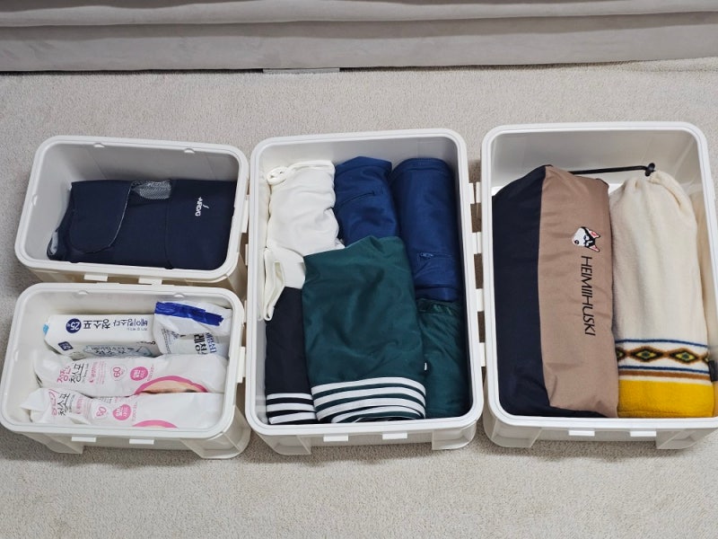 밀폐리빙박스 추천 옷장정리하기 좋은 플라팜