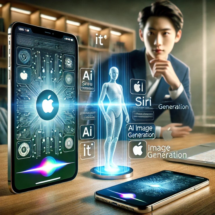  애플 인텔리전스 기능, 이렇게 나온다! 2024년 AI 혁신과 미래 전망 Apple Intelligence 인공지능 Siri