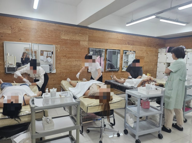  피부국가자격증 2, 3과제 실기과정 제이에스뷰티아카데미(Jolly Skin Beauty Academy)