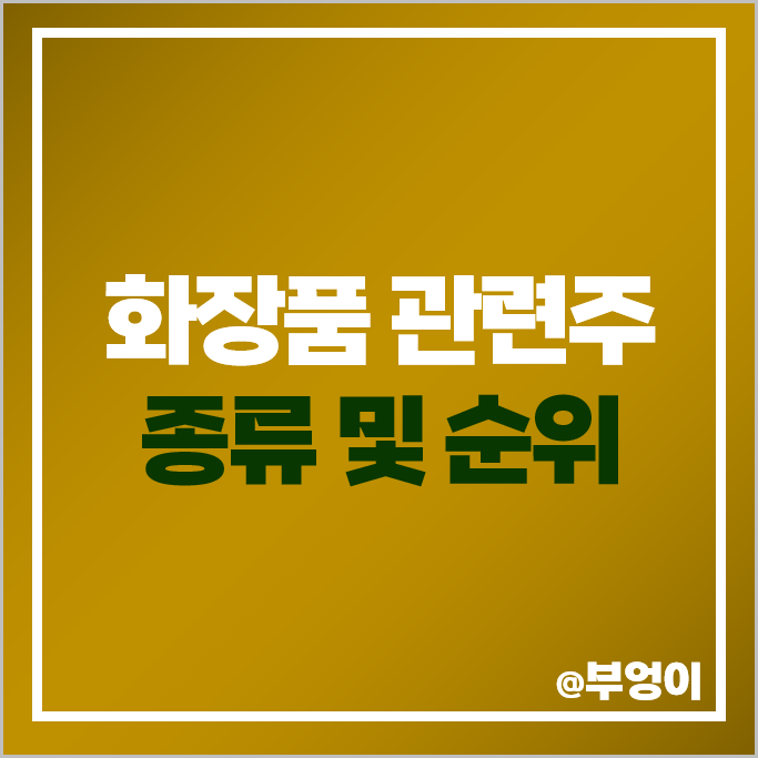 화장품 관련주 피부미용 주식 파마리서치 한국콜마 코스맥스 주가 화장품 관련주 피부미용 주식 파마리서치 한국콜마 코스맥스 주가