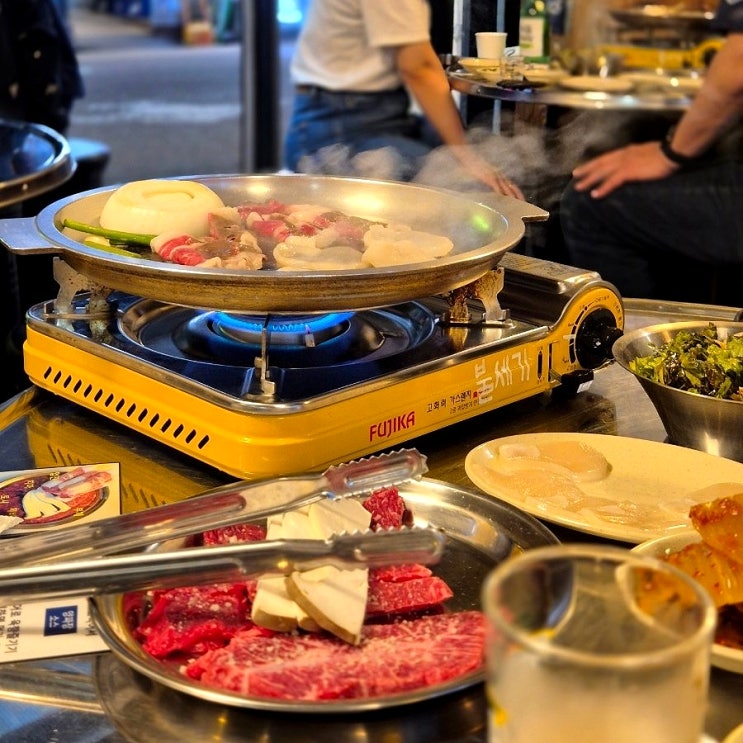  잠실 고기집 맛있고 가성비 좋은 소고기 맛집 초원소금구이