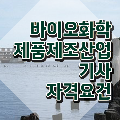  바이오화학제품제조산업기사 자격요건 인강만 듣고 편하게 성공한 후기