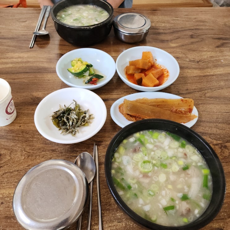  강릉 맛집, 아침 해장으로 좋았던 철뚝소머리집