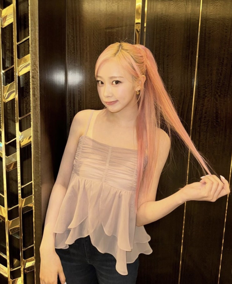  당산 미용실에서 만날 수 있는 핑크블론드 염색, 쿨톤 염색 색상