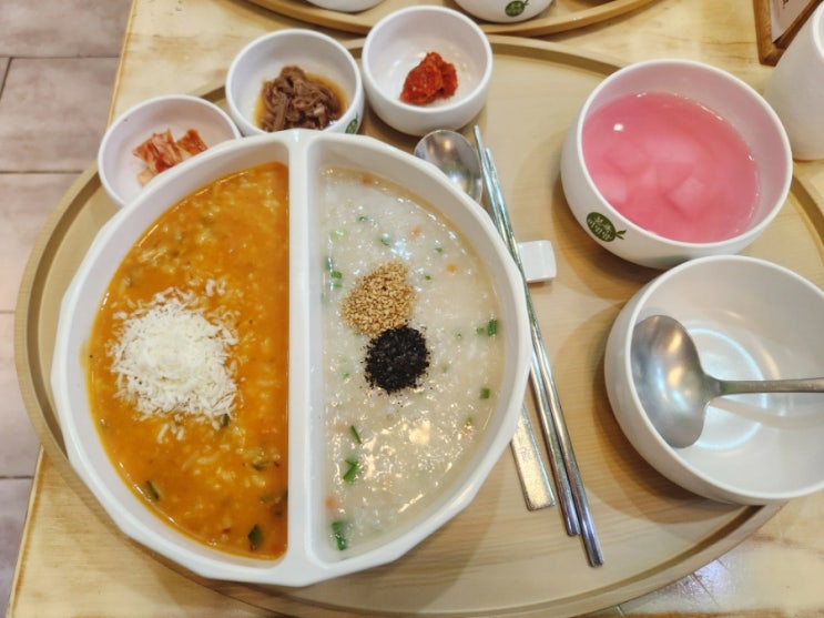  맛과 양 모두 잡은 '본죽' 반반쮹, 최고의 선택!