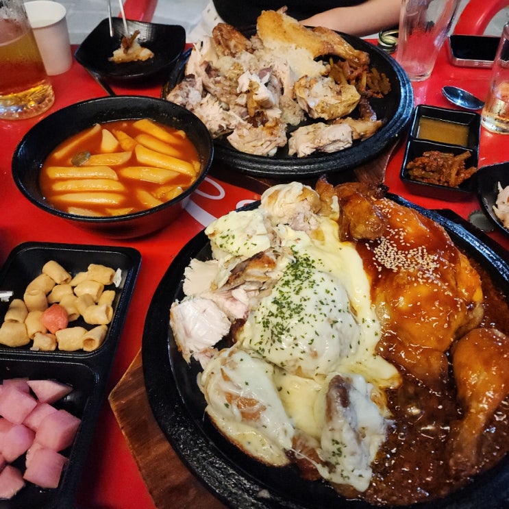  대봉동 맛집, 치맥하기 좋은 곳 구도로통닭 대구대봉점(누룽지 통닭, 전기구이)