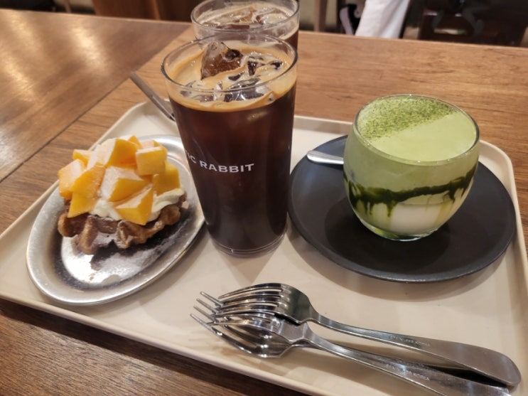  [Blair's 꿀꿀 #37] 송파 카페맛집 미스틱래빗