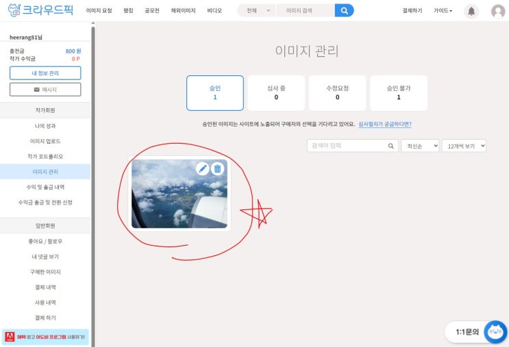  크라우드픽 승인