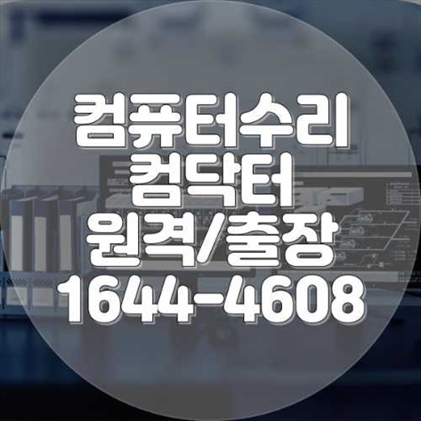  안산시 컴퓨터 및 노트북 수리와 원격 프로그램 설치 서비스