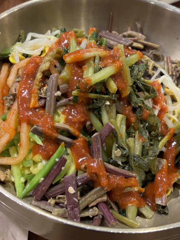  [합정맛집] 딜라이트스퀘어 합정 한식 맛집 봄이보리밥 합정점