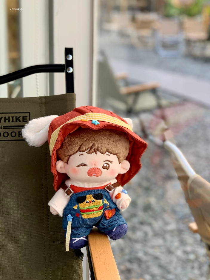  20cm 햄버거 강아지 세트 인형옷 아이돌인형옷