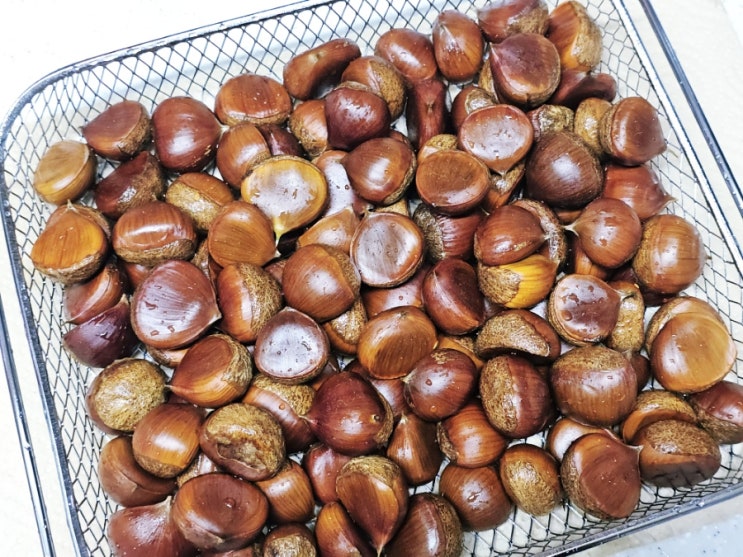  밤 숙성 햇밤 보관법 달콤하게 만들어 먹어요