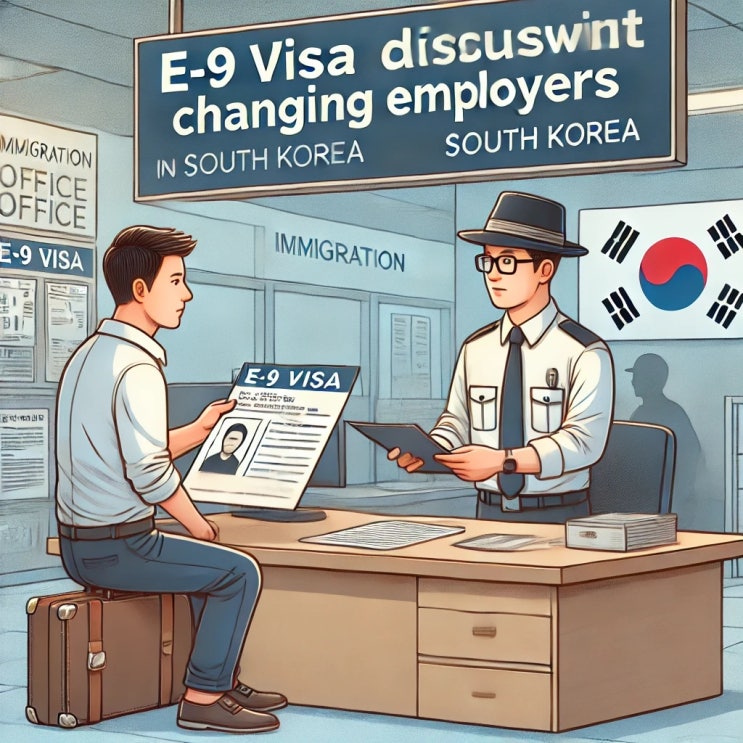  E9비자: 다른 회사로 이직이나 체류자격 변경! 가능할까?