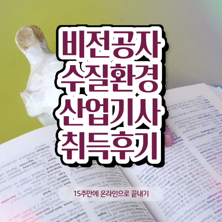  수질환경산업기사 준비기간 수질환경산업기사 응시자격 학점은행제로 간단하게 완료한 전략