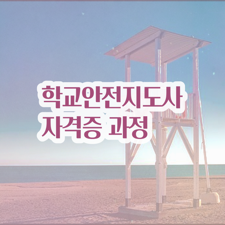  학교안전지도사 취업 , 학교안전지도사 자격증 온라인으로 합격한 후기 , 전망