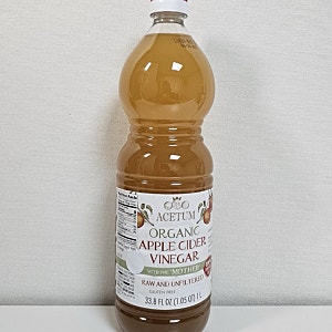 코스트코 : ACETUM 유기농사과식초 애플 사이다 비니거 애사비