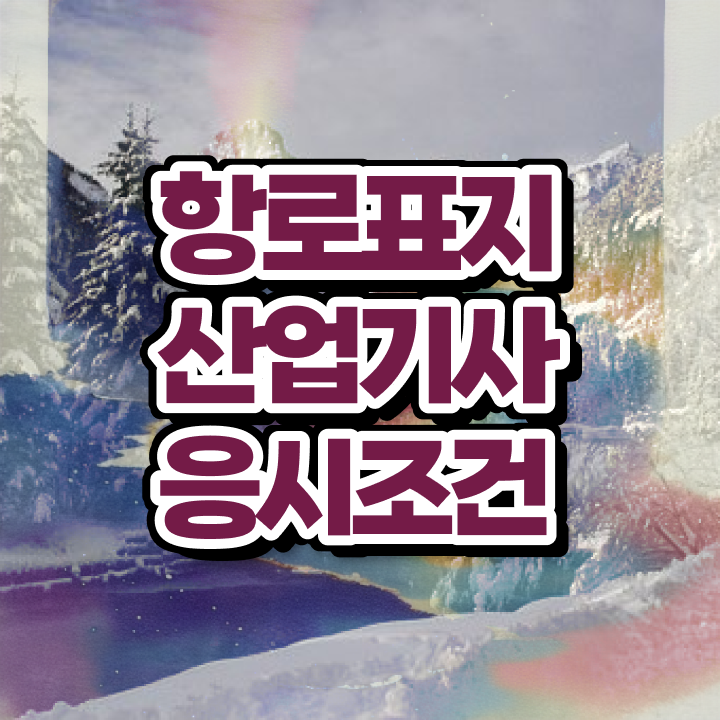  항로표지산업기사 학은제 항로표지산업기사 응시조건 집에서 온라인으로 편하게 성공한 전략