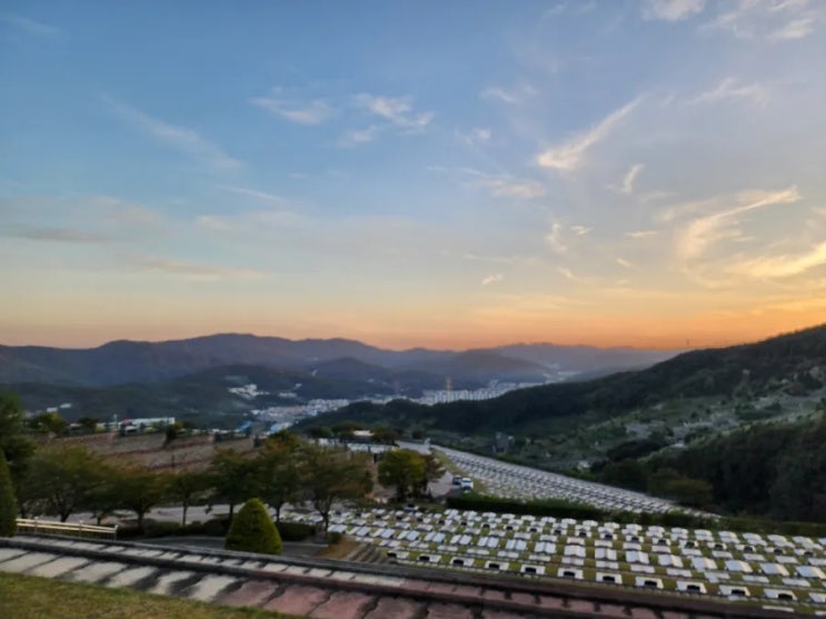 시안 가족추모공원 방문 사진 기록