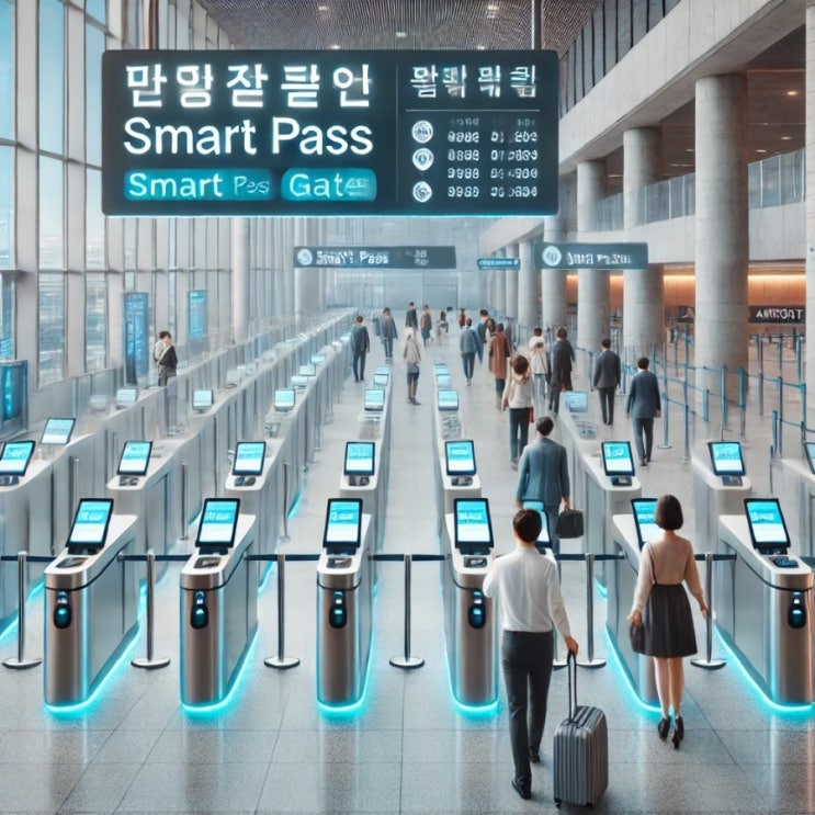  인천공항! 스마트패스 이용 방법