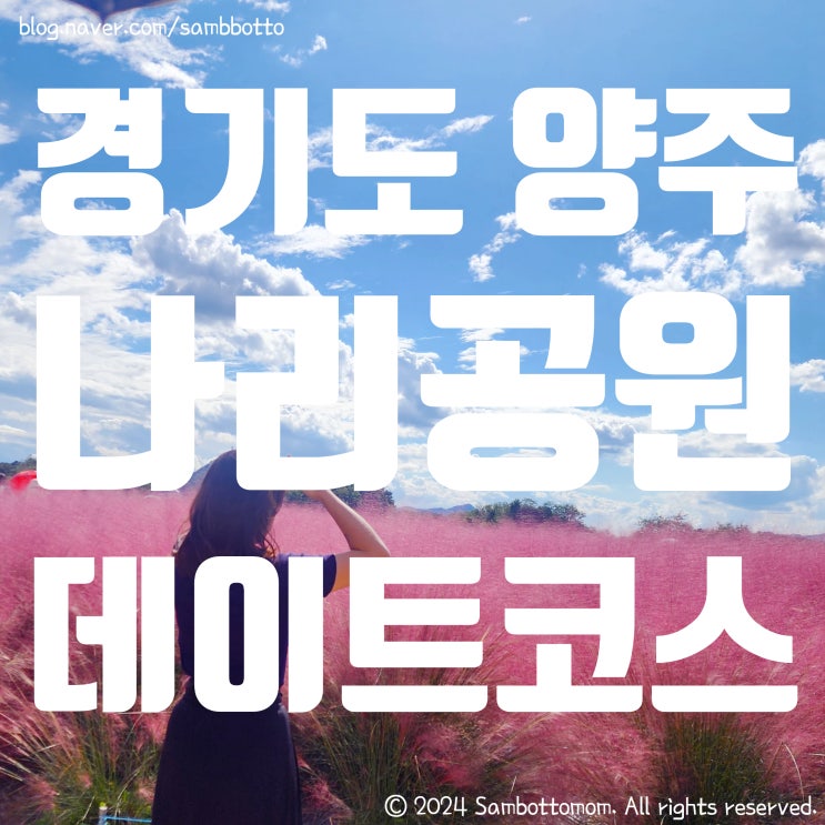  핑크뮬리 보러 양주 나리농원 방문| 입장권 예약 링크 | 주차 정보 | 나리농원 근처 한식 맛집 청담가든