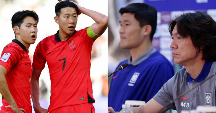 월드컵 예선 앞두고 ‘부상 손흥민’ <b>주장 완장</b> <b>김민재</b> 줬다
