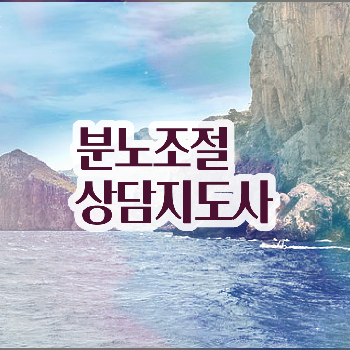  , 분노조절상담지도사 간편하게 준비한 과정