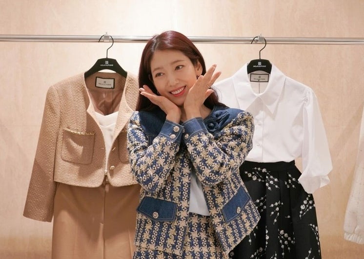 (가을 하객룩) 우아해서 난리난 박신혜 투피스 모조에스핀 패션 정보