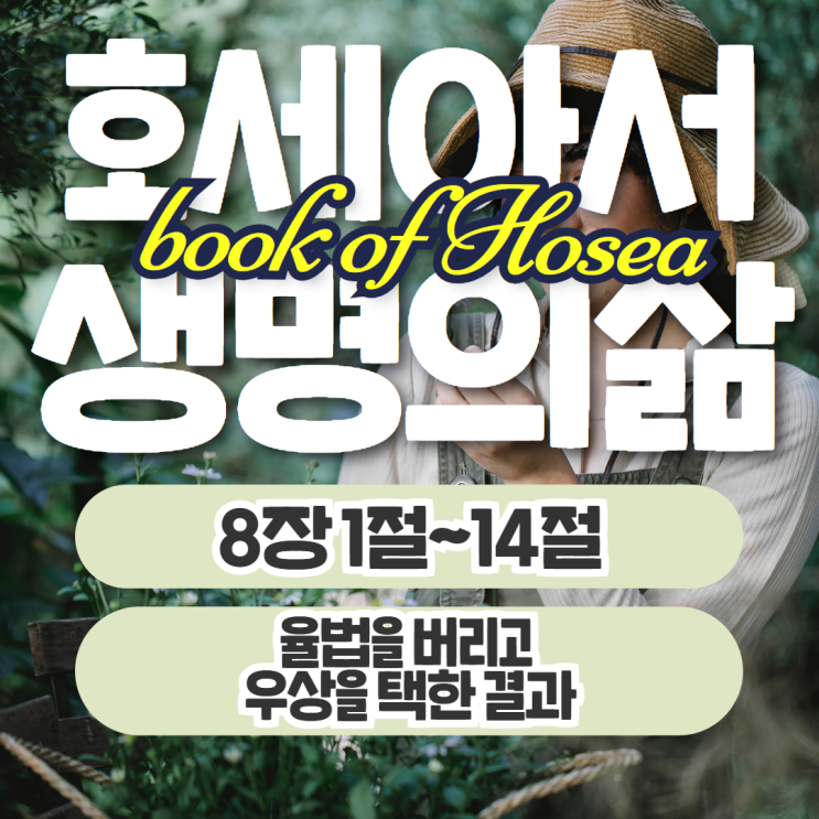 생명의삶 묵상 10월 10일 호세아 8장 1절~14절 - 우상을 택한 결과 생명의삶 묵상 10월 10일 호세아 8장 1절~14절 - 우상을 택한 결과