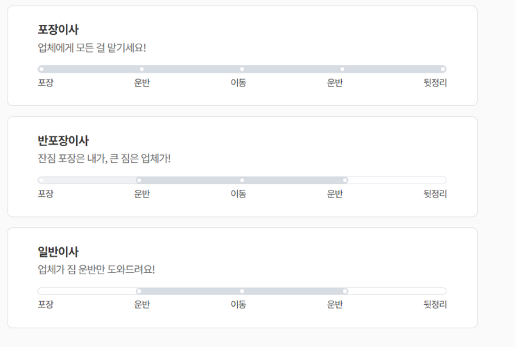 위매치다이사로 이사고민 날려버리기