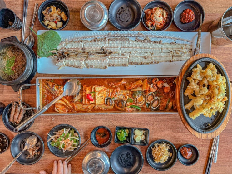  제주 갈치구이 갈치조림 한방에 엄마 픽 제주도 해녀세자매 협재본점