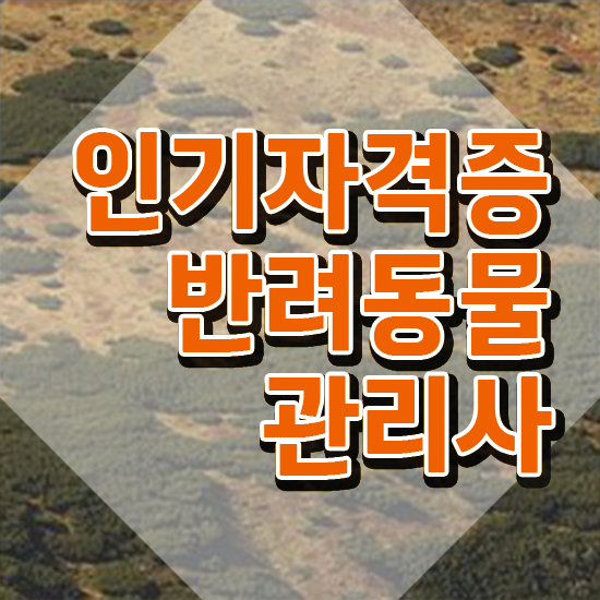  반려동물관리사자격증시험 , 반려동물관리사 자격증 한달 만에 합격한 전략 살펴보기