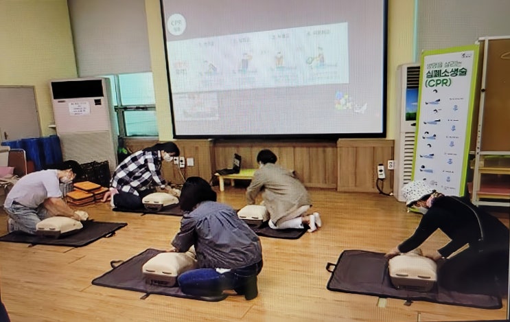  구리시 심폐소생술교육 자동심장충격기사용법