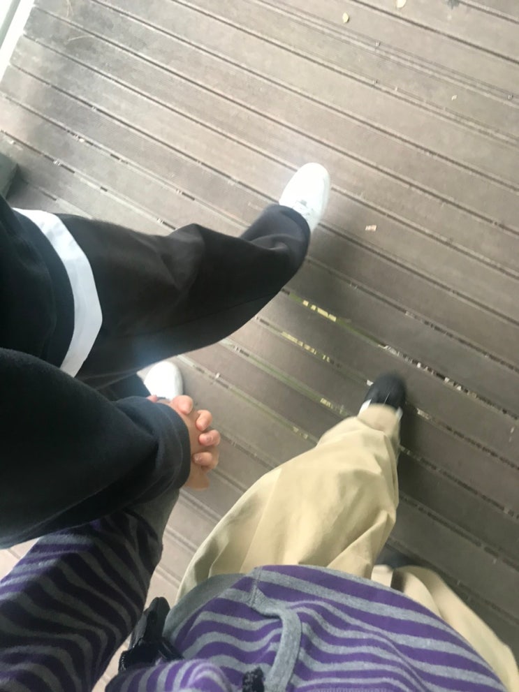  꽈배기 사들고 산책하기 좋은 계절