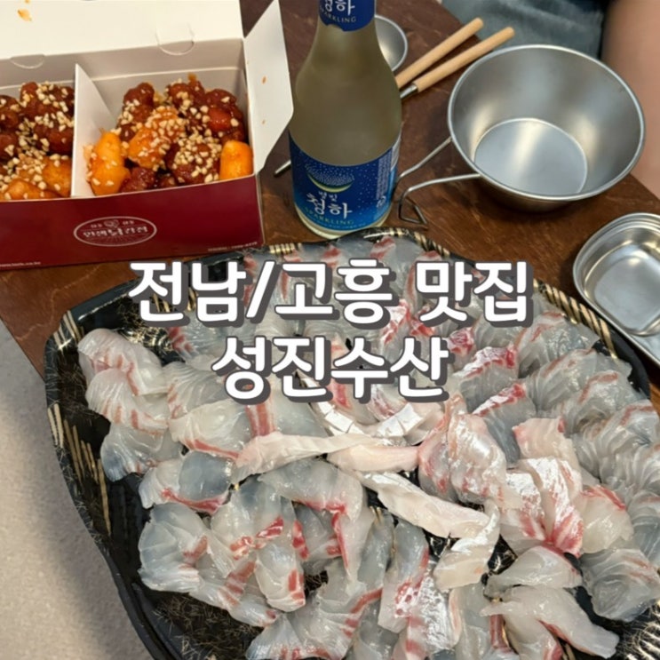  (내돈내산) 고흥녹동횟집 녹동항 수협활선어회센타 [ 성진수산 ] (feat. 주차 정보)