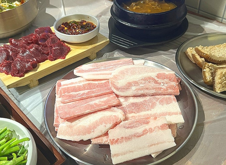 냉삼과 뭉티기가 맛있는 양재 삼호물산 맛집 “판교집 양재직영점”
