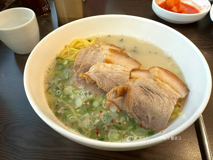  2박 3일 제주도 여행, 제주공항 근처 고기국수 맛집: 자매국수 : 오픈런 후기