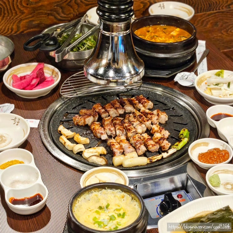  포항 이동 맛집, 포항 단체 회식 가능한 드라이 에이징 삼겹살 목살 맛집, 육풍 이동점