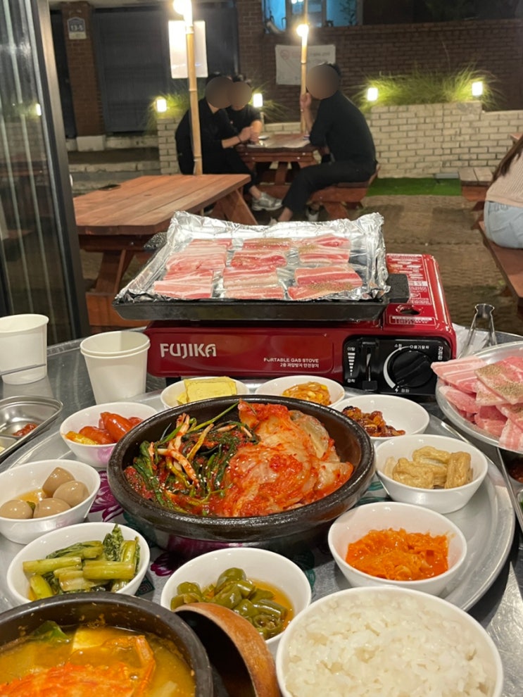  [수원 행궁동] 야장에서 냉삼먹기 빨간지붕