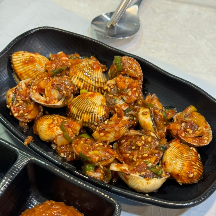 루원시티 꼬막 닭볶음탕 맛집 꼬닭