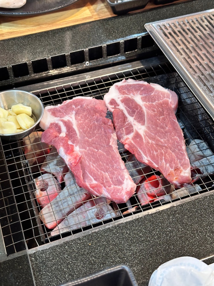  경북 문경새재 근처 약돌돼지맛집 대흥숯불