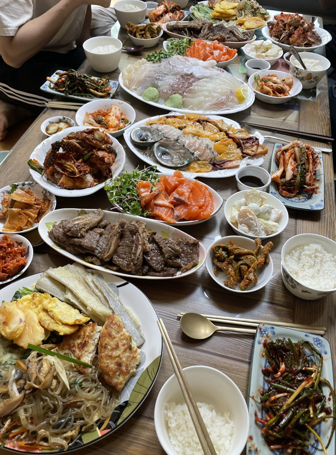  소소한 가족모임이 그립다