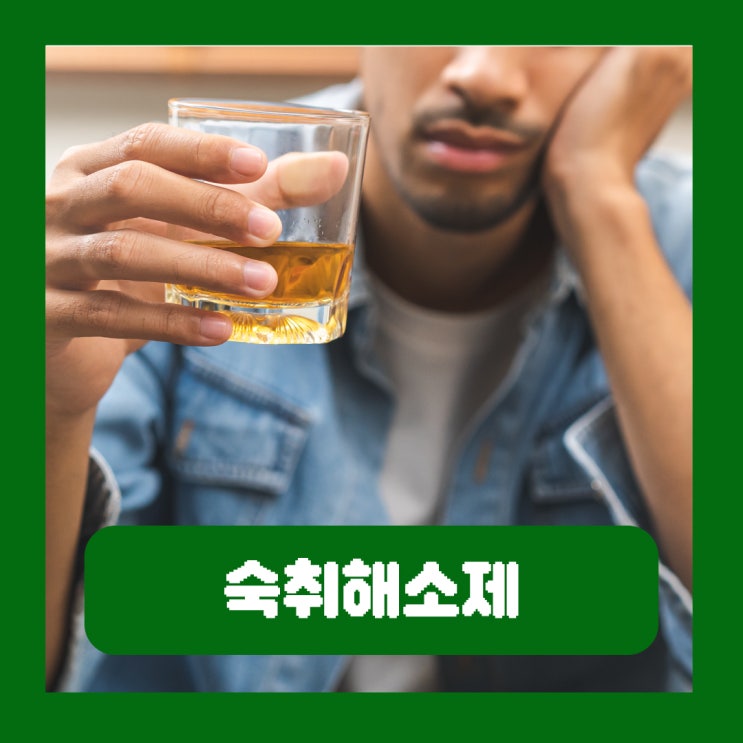  숙취해소제 효능 환 음료 2025 식약처 규제 강화