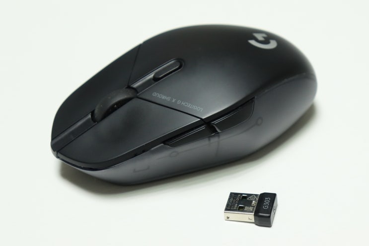  로지텍 무선 게이밍 마우스 G303 슈라우드 G-HUB 설정 및 게임 플레이 후기