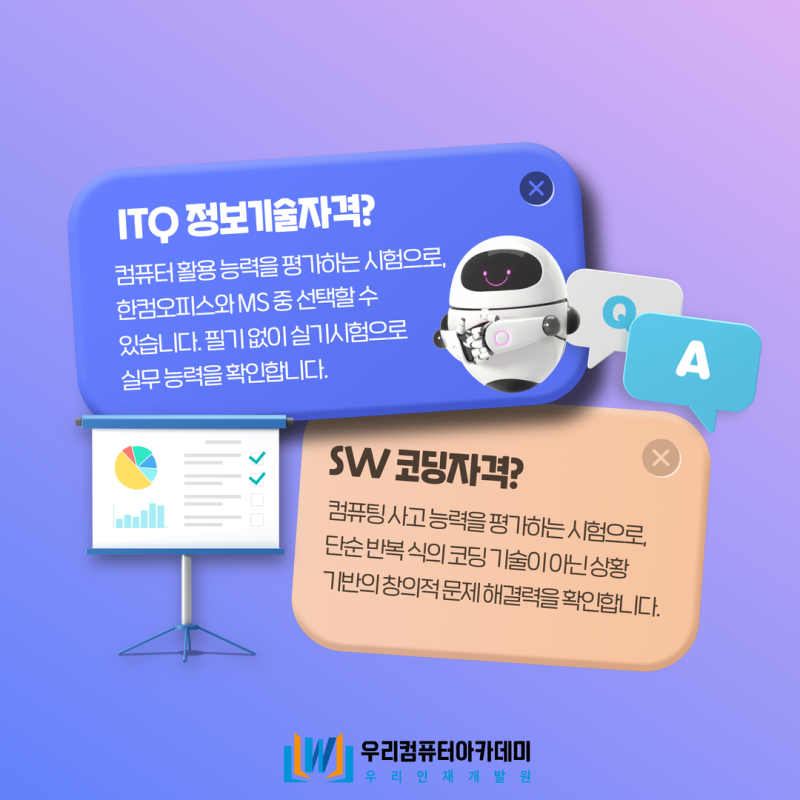 한국생산성본부 KPC 자격증 알아보기 - ITQ, GTQ, SW코딩자격 등 : 네이버 블로그