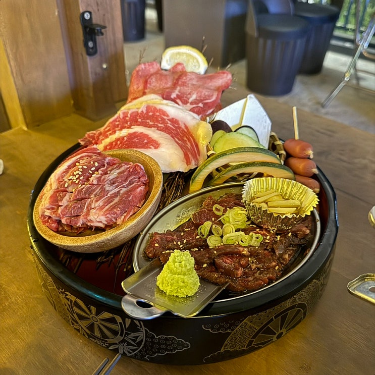 보이저진월맛집 데이트하기 좋은 진월동맛집 [야끼니꾸 소량]