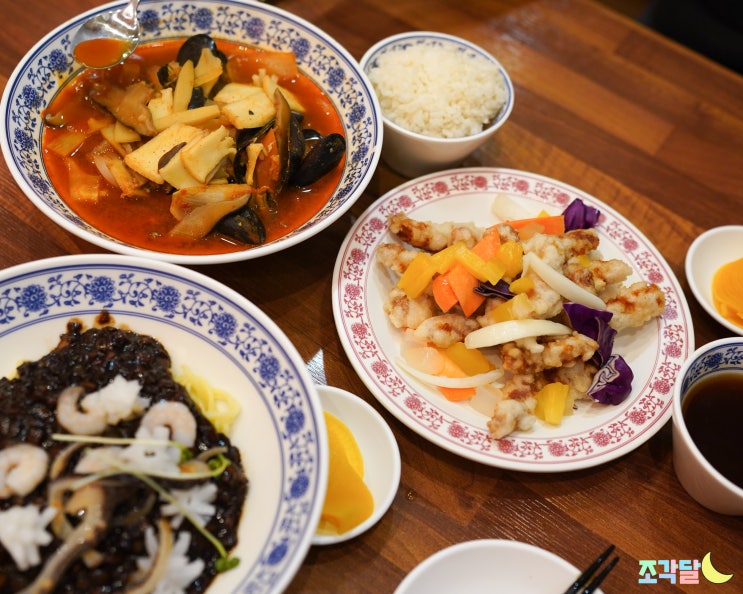  다산 현대프리미엄아울렛 맛집 :: 중국집 만추 탕수육도 맛있다